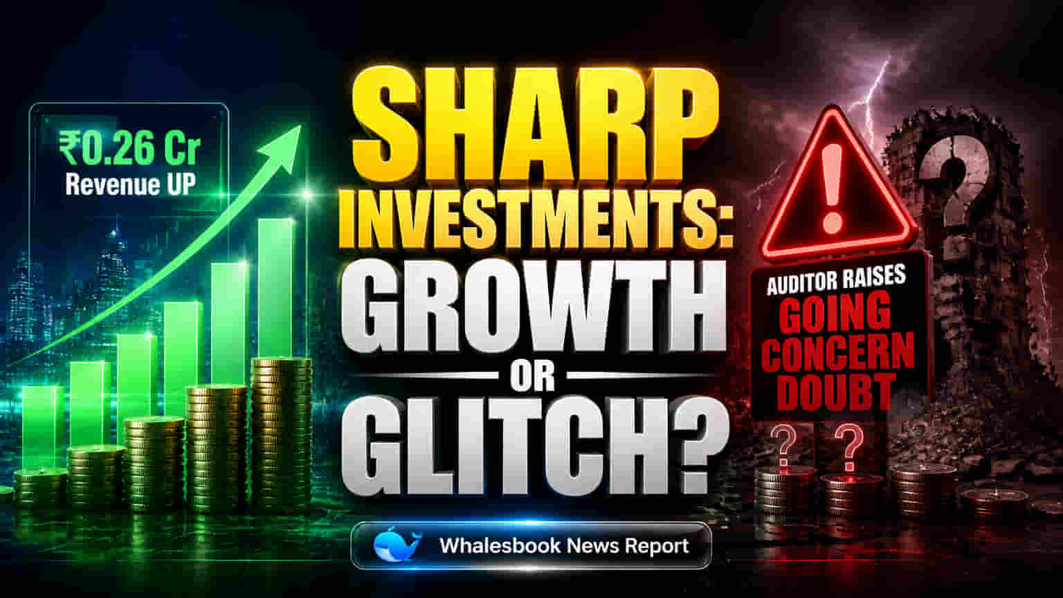 Sharp Investments FY26 Revenue Soars 49%; Auditor Issues Going Concern ...