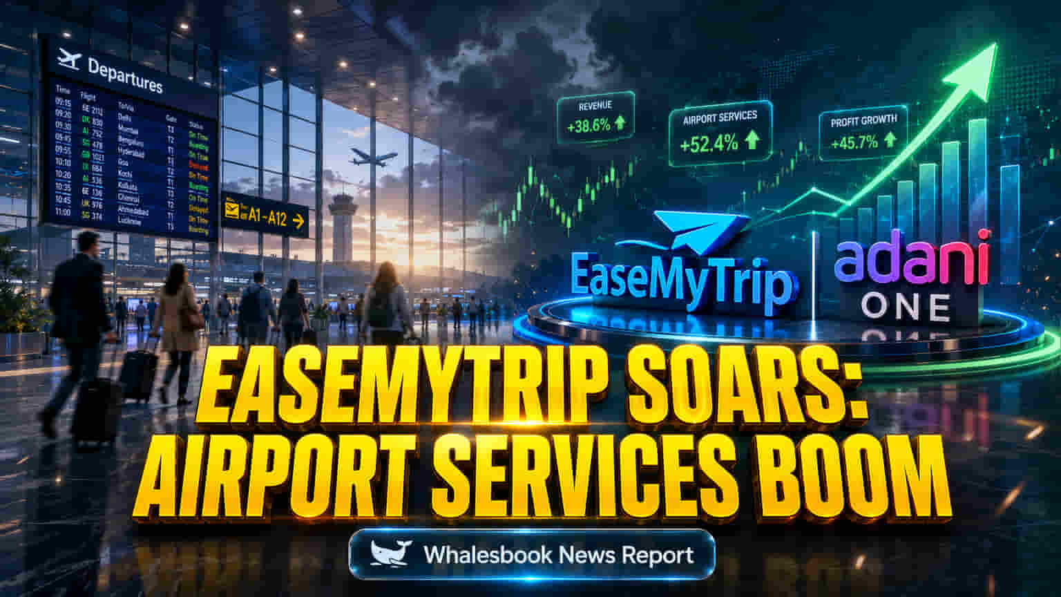 EaseMyTrip Airport Services Surge With Adani Partnership