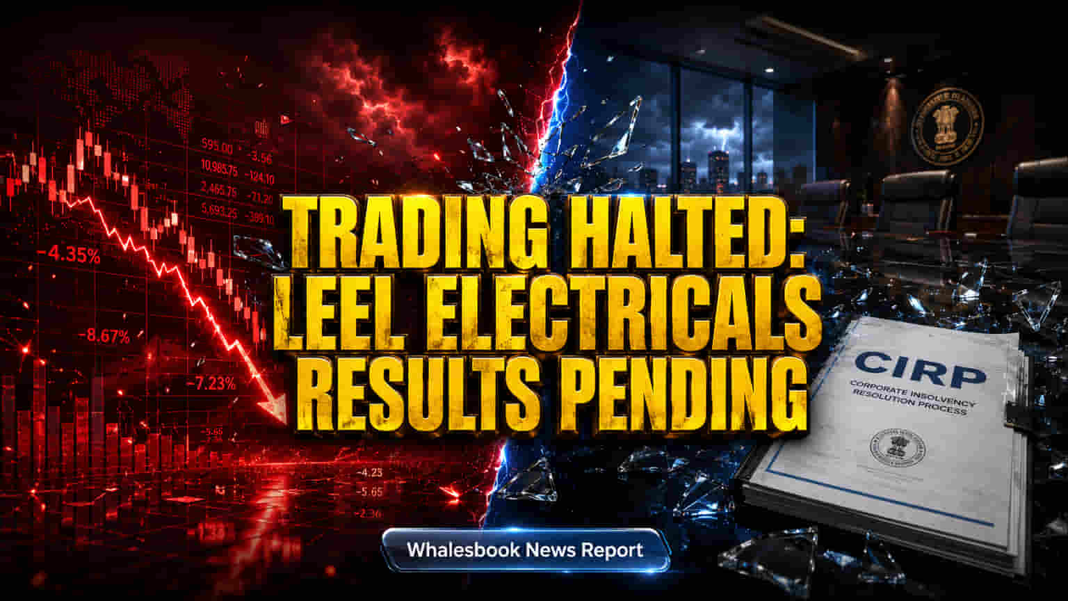 Leel Electricals Board to Approve FY26 Results May 11, Trading Remains Halted