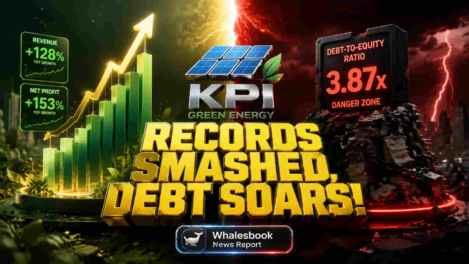 KPI Green Energy: ਮੁਨਾਫਾ **56%** ਵਧਿਆ, Revenue ਨਵੇਂ ਰਿਕਾਰਡ 'ਤੇ, ਪਰ ਕਰਜ਼ਾ ਵੀ **4 ਗੁਣਾ** ਵਧਿਆ!