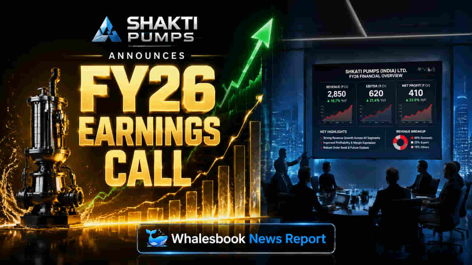 Shakti Pumps to Unveil FY26 Results on May 11 Earnings Call