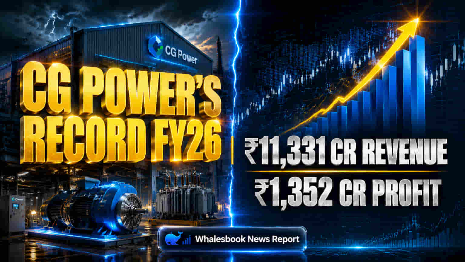 CG Power Share Price: அசத்தல் வருமானம்! FY26-ல் சாதனை படைத்த கம்பெனி, ஆர்டர் புக் **59%** ஜம்ப்!