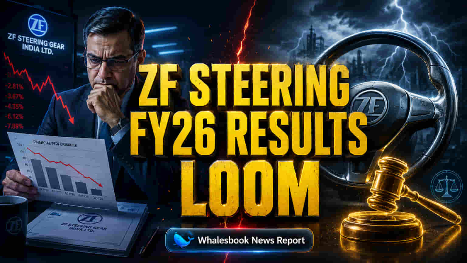 ZF Steering Gear Sets May 12 for FY26 Results Approval, Halts Trading