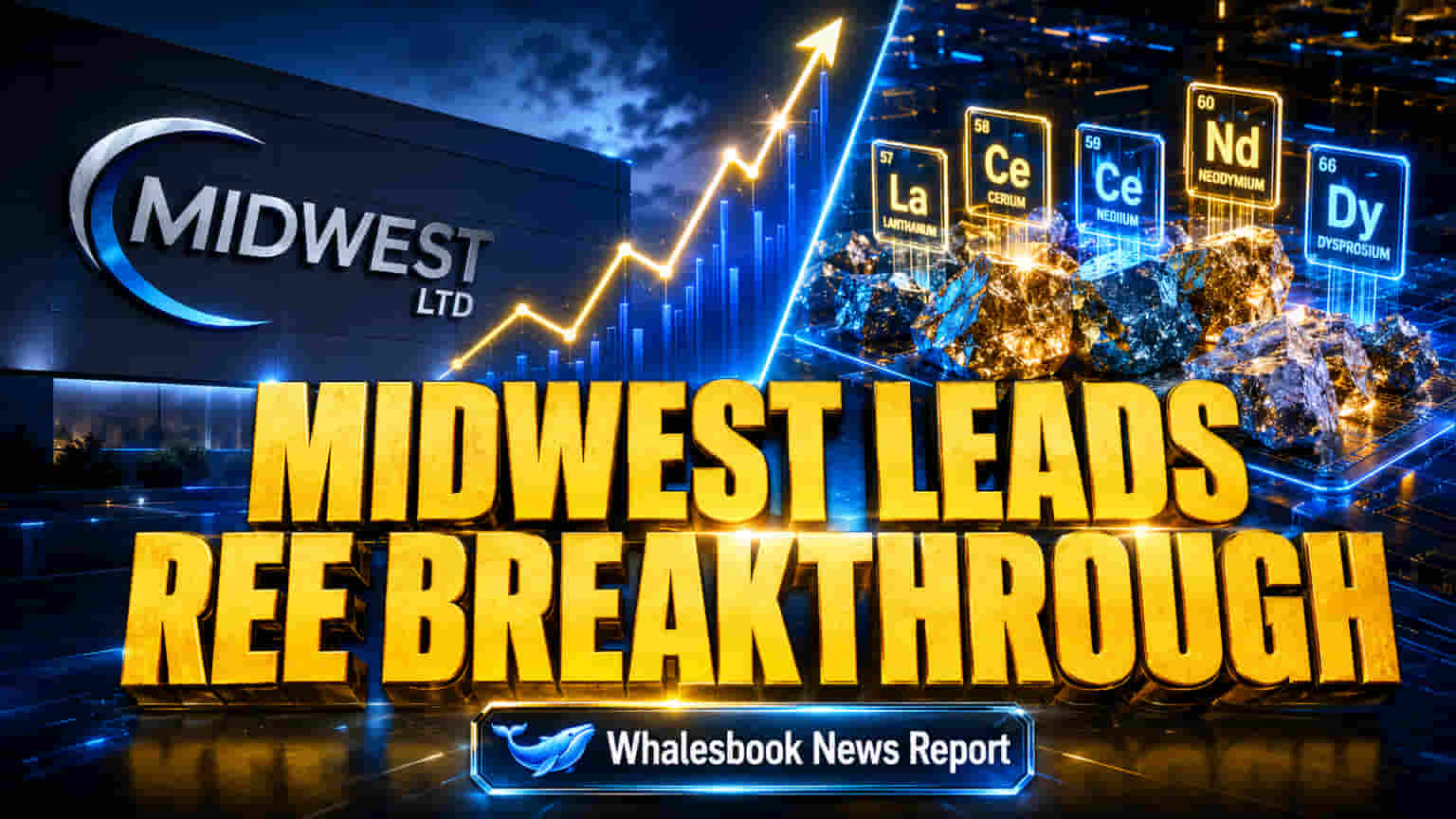Midwest Ltd to Fund and Lead KMML Rare Earths Pilot Project