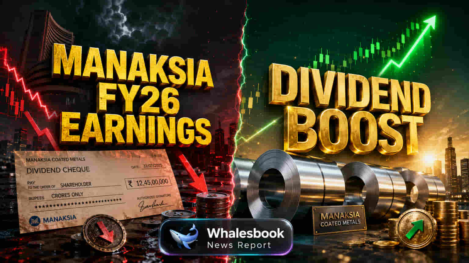 Manaksia Coated Metals & Industries: FY26 లో లాభాలు **13 రెట్లు** జంప్! ఇన్వెస్టర్లకు **5%** డివిడెండ్ సిఫారసు!