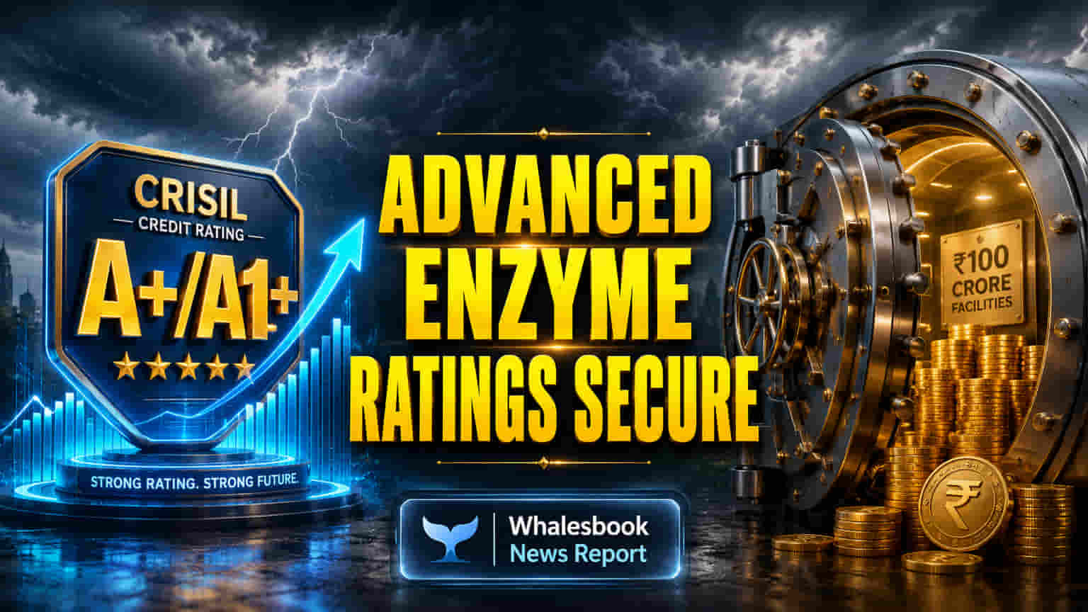 Advanced Enzyme Technologies: CRISIL નો મજબૂત દમ! ₹100 કરોડની લોન સુવિધાઓ પર જળવાઈ રહી શ્રેષ્ઠ રેટિંગ.