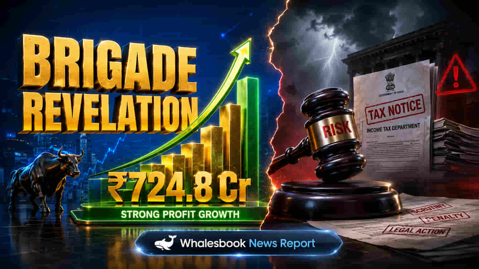 Brigade Enterprises FY26 profit ₹724.8 Cr, board OKs 1:3 bonus issue