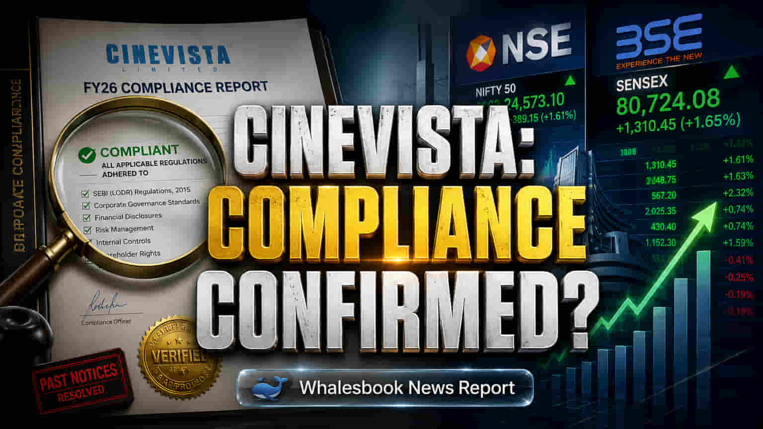 Cinevista: FY26 அறிக்கை தாக்கல்! NSE, BSE நோட்டீஸ்களுக்குப் பிறகு என்ன?