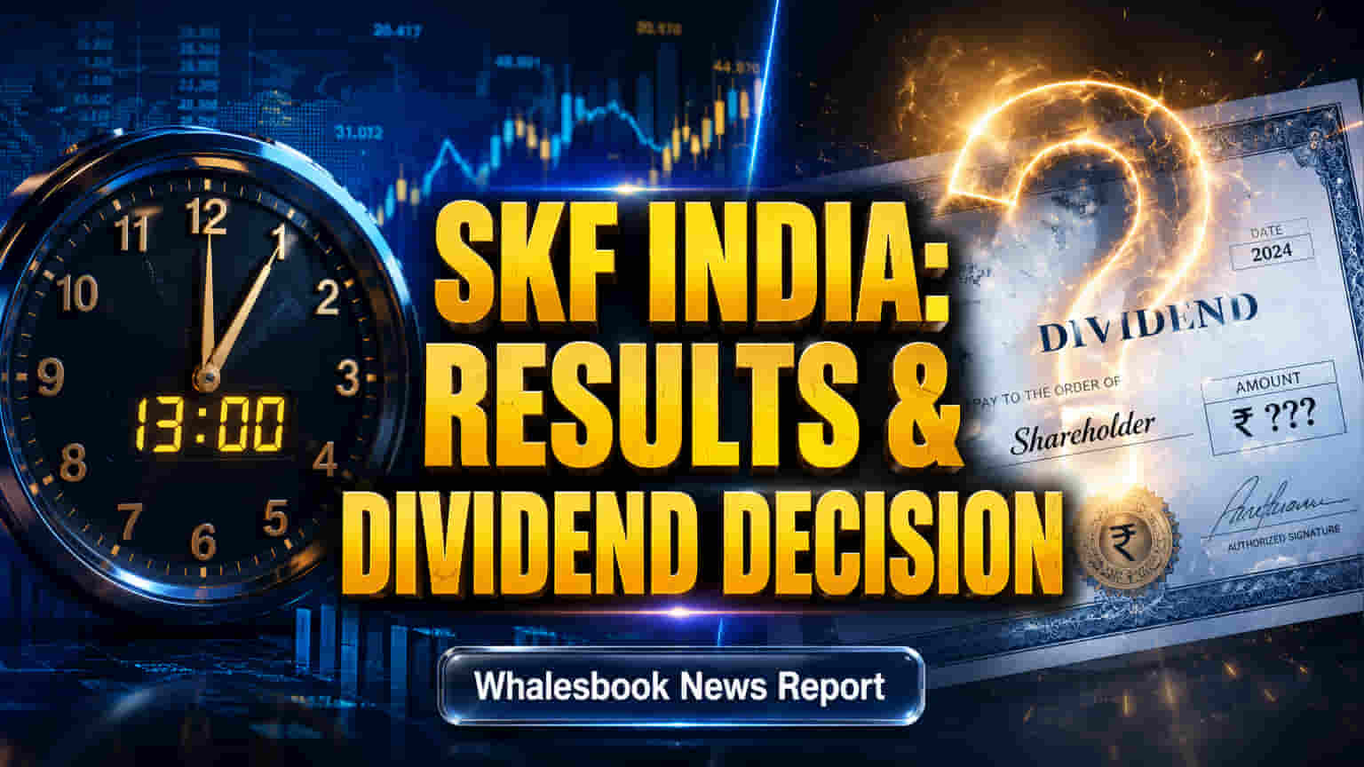 SKF India Board to Decide FY26 Results, Dividend on May 13