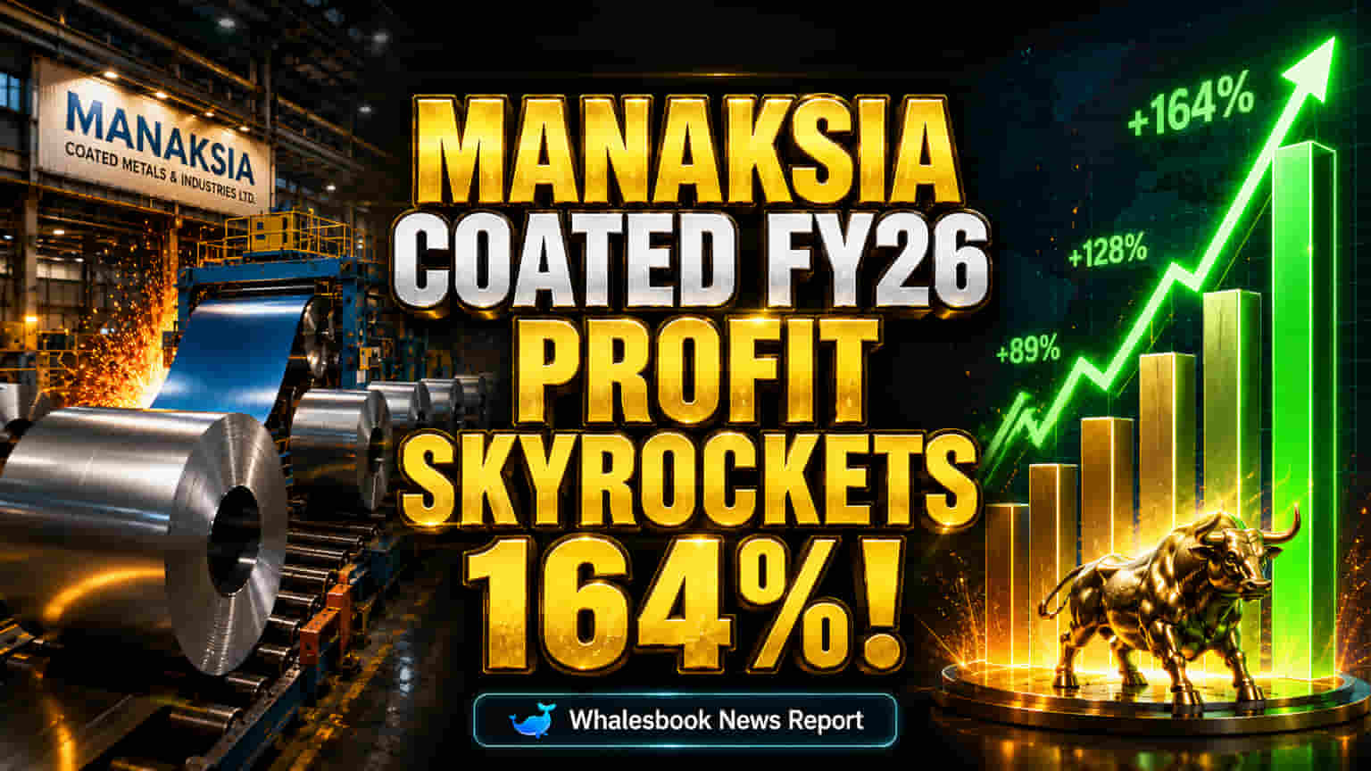 Manaksia Coated Profit Jumps 164% on 13.5% Revenue Growth in FY26
