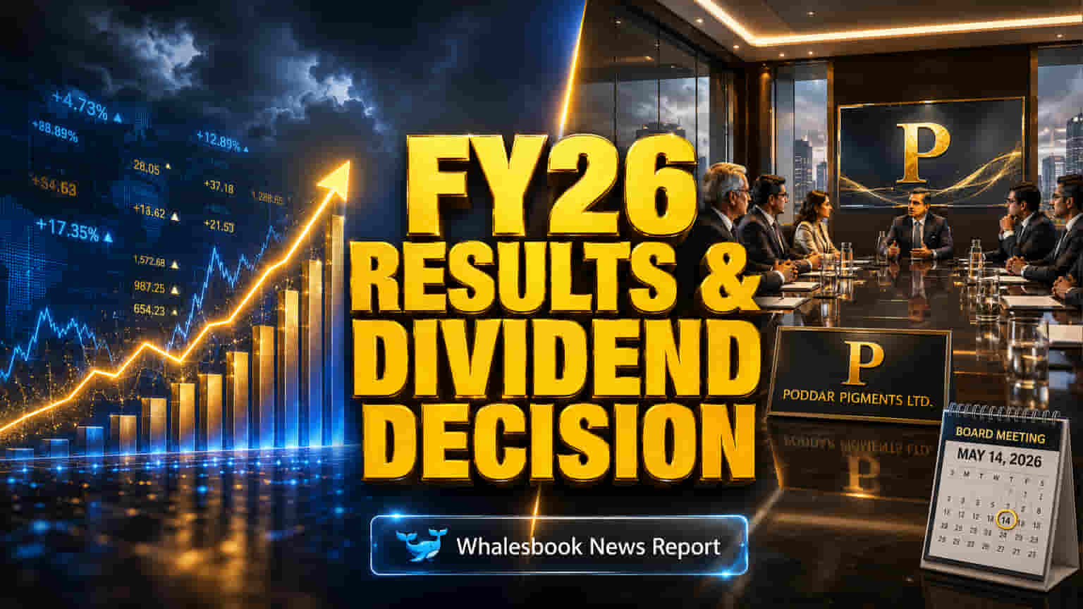 Poddar Pigments Board Meets May 14 to Unveil FY26 Earnings and Dividend