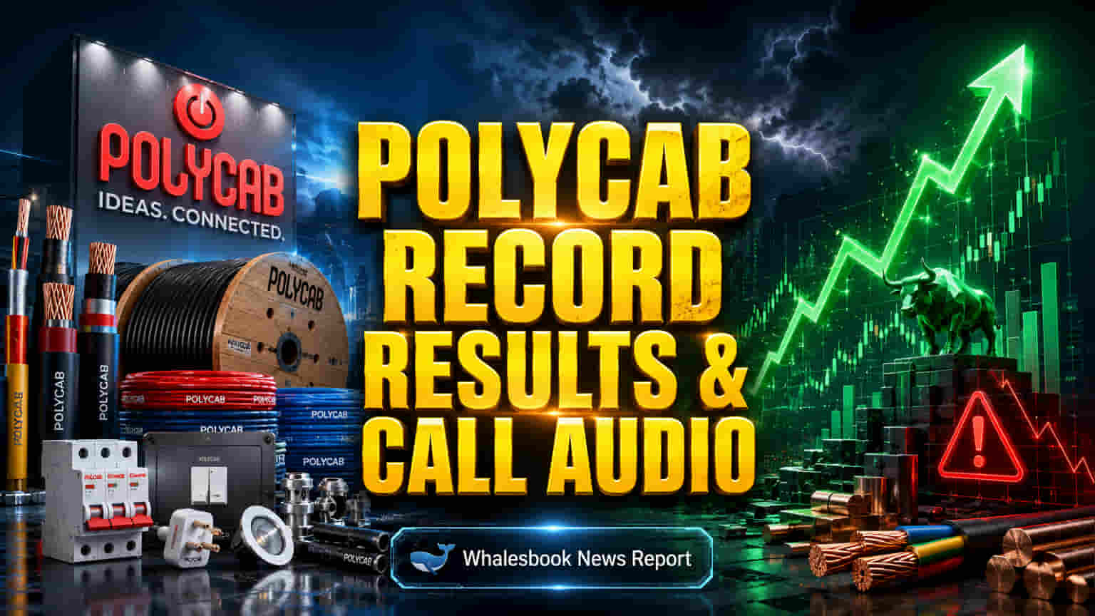 Polycab Q4: Revenue Jumps 27% to ₹8,865 Cr; Earnings Call Audio Live