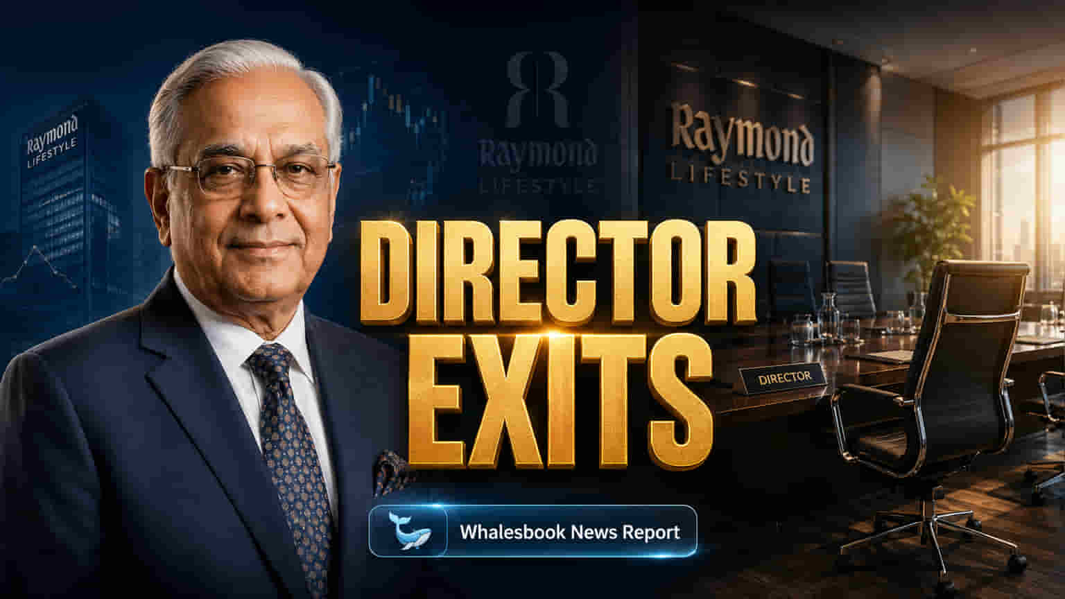 Raymond Lifestyle Share: धक्कादायक! संचालक पदाचा राजीनामा, निवृत्ती हे मुख्य कारण!