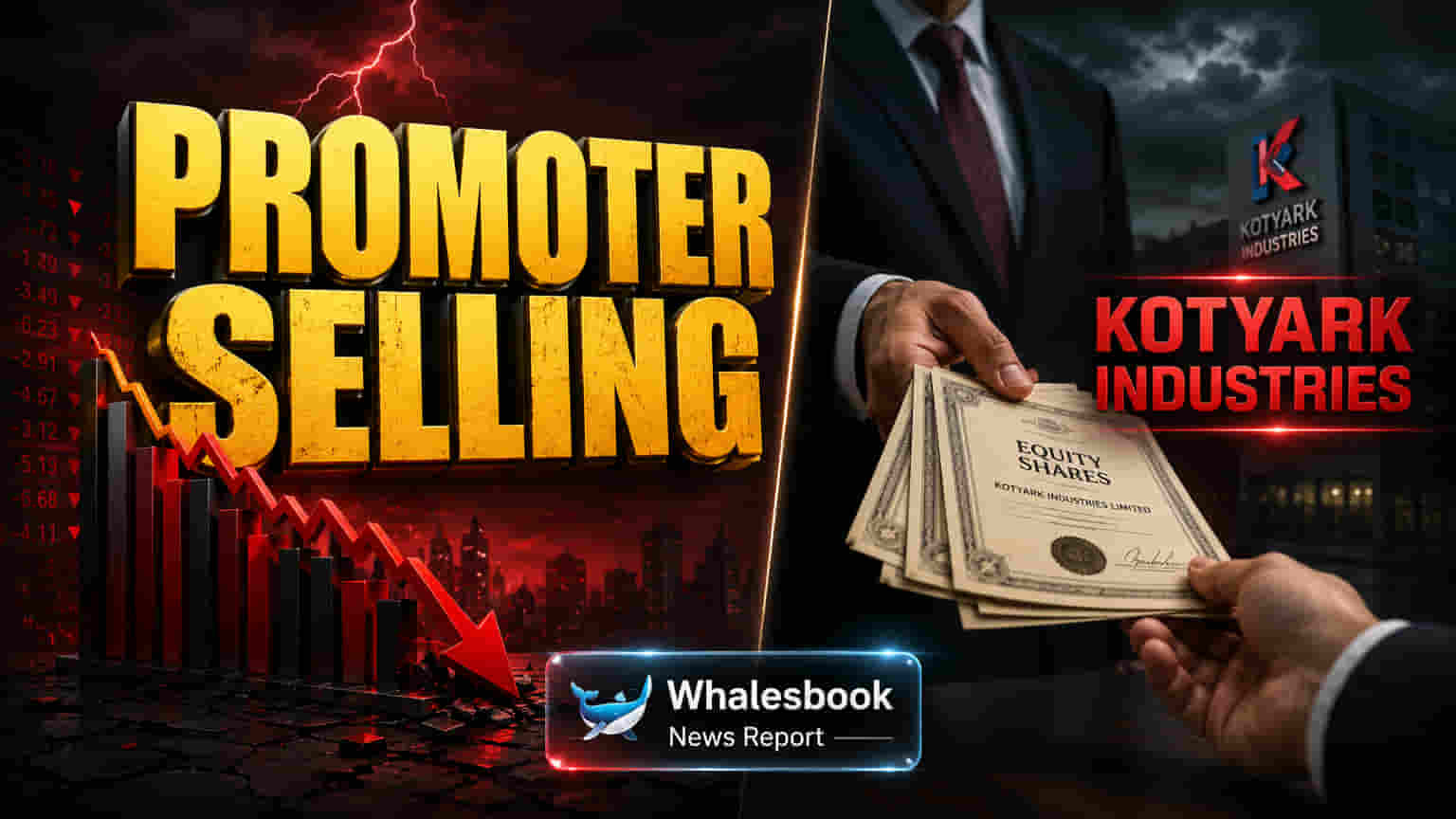 Kotyark Industries Promoter Sells 1.32% Stake, Holding Now 0.92%