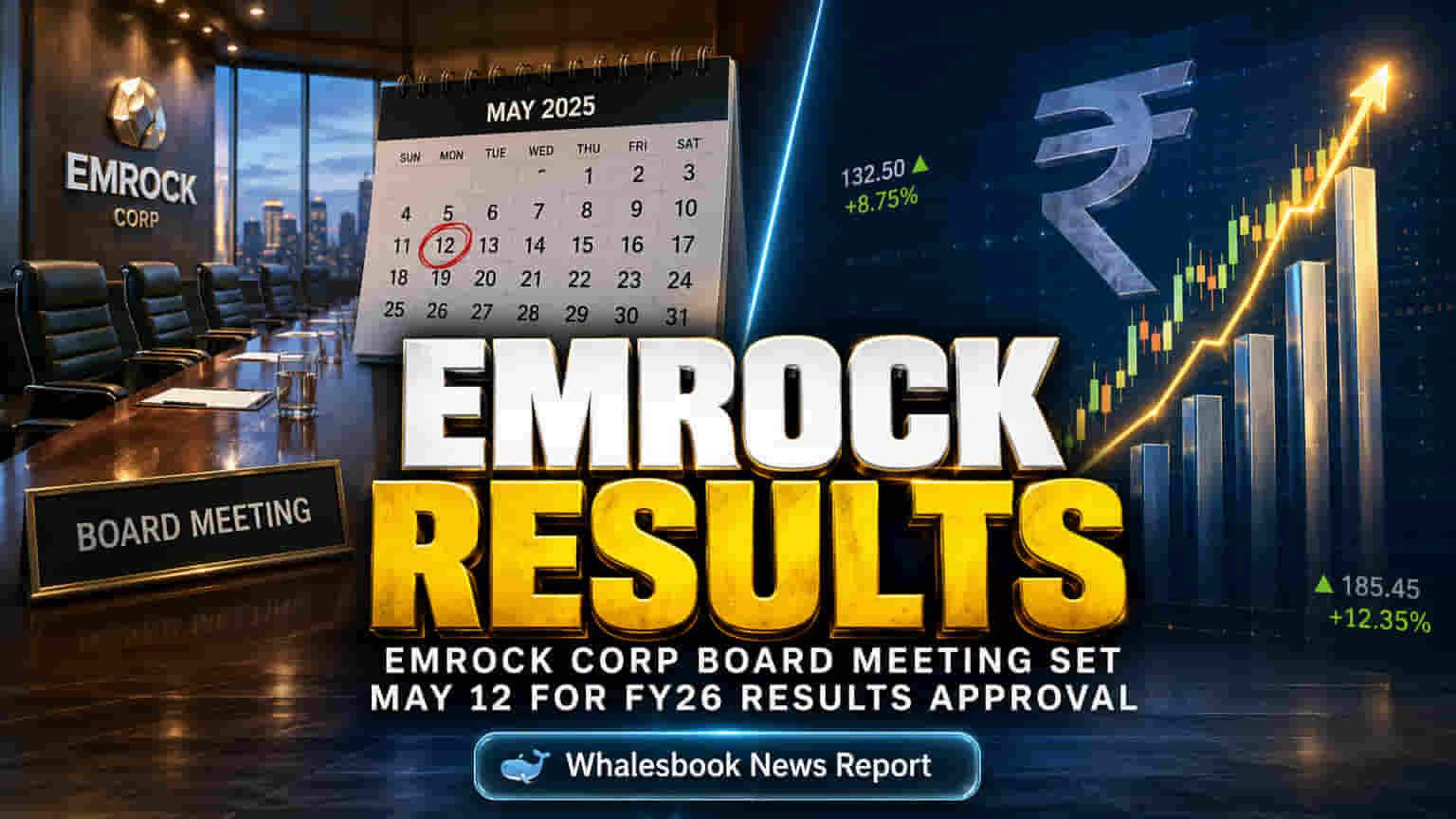 Emrock Corp Board to OK FY26 Financial Results on May 12