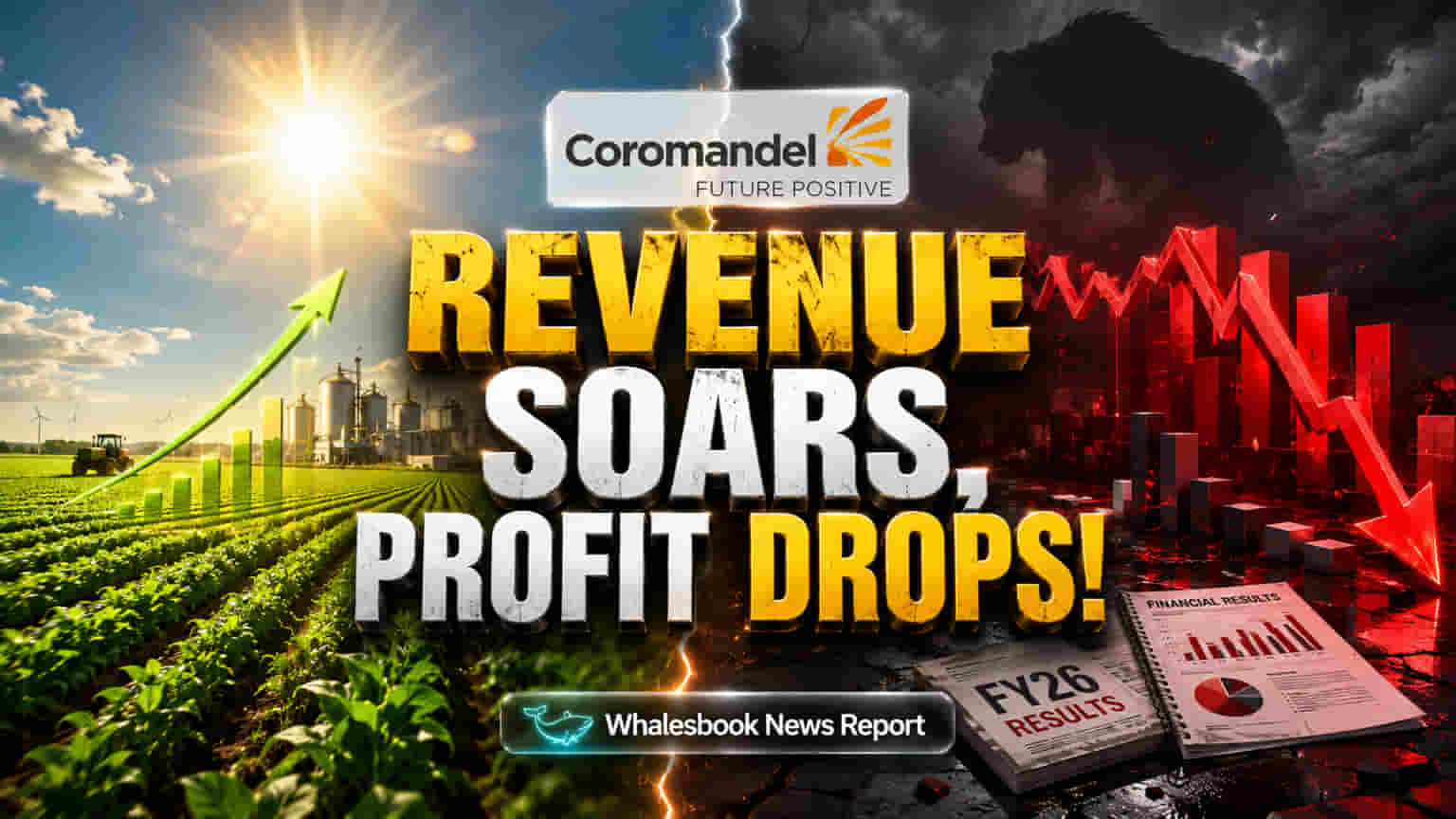 Coromandel's FY26 Revenue Soars 31% to ₹31,480 Cr, But Profit Drops