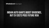Indian Auto Giants Boost Dividends, But EV Costs Pose Future Risk
