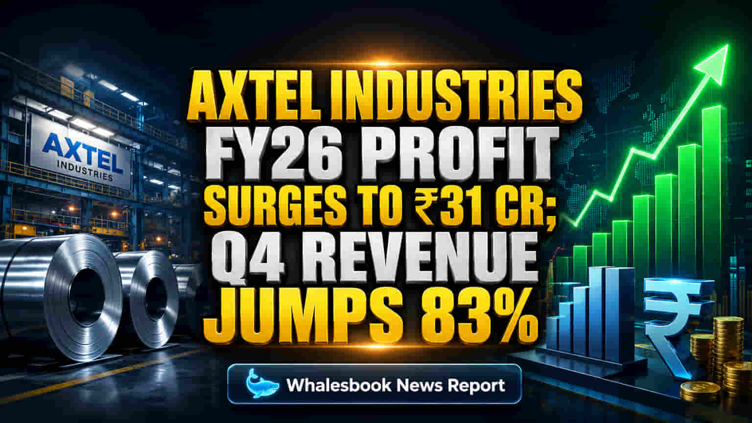 Axtel Industries FY26 Profit Surges to ₹31 Cr; Q4 Revenue Jumps 83%
