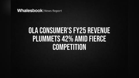 Ola Consumer's FY25 Revenue Plummets 42% Amid Fierce Competition