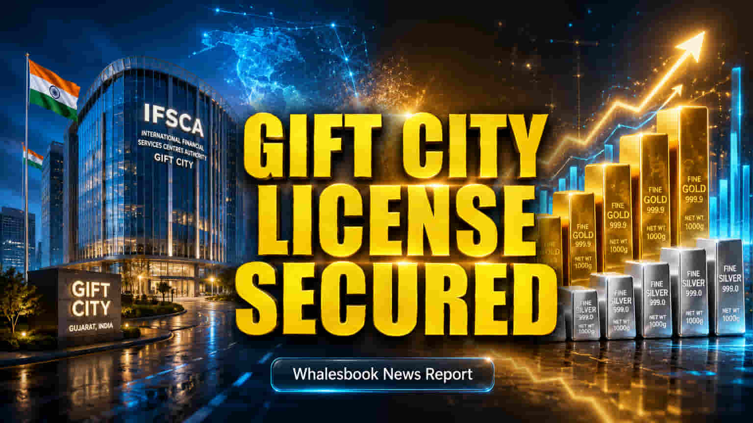 Jio BlackRock to Launch Gold, Silver ETFs After GIFT City License
