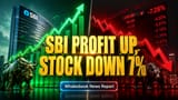 SBI Profit Rises 5.6%, But Stock Plunges on Income Woes