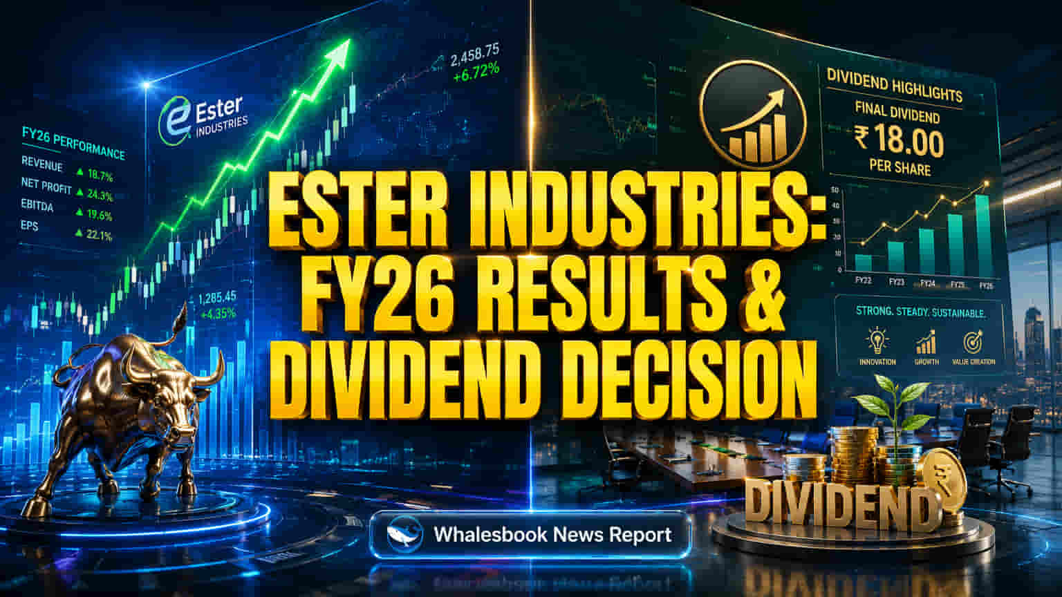 Ester Industries: 13 ਮਈ ਨੂੰ ਬੋਰਡ ਮੀਟਿੰਗ, FY26 ਨਤੀਜੇ ਅਤੇ ਫਾਈਨਲ ਡਿਵੀਡੈਂਡ 'ਤੇ ਹੋਵੇਗਾ ਫੈਸਲਾ