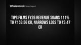 Tips Films Share Price: முதலீட்டாளர்களுக்கு குட் நியூஸ்! வருவாய் **111%** உயர்வு, நஷ்டம் **₹3.47 கோடி** ஆக குறைந்தது!