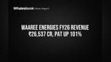 Waaree Energies: அசத்தல் வருவாய்! லாபம் **101%** உயர்வு - முதலீட்டாளர்கள் கொண்டாட்டம்!