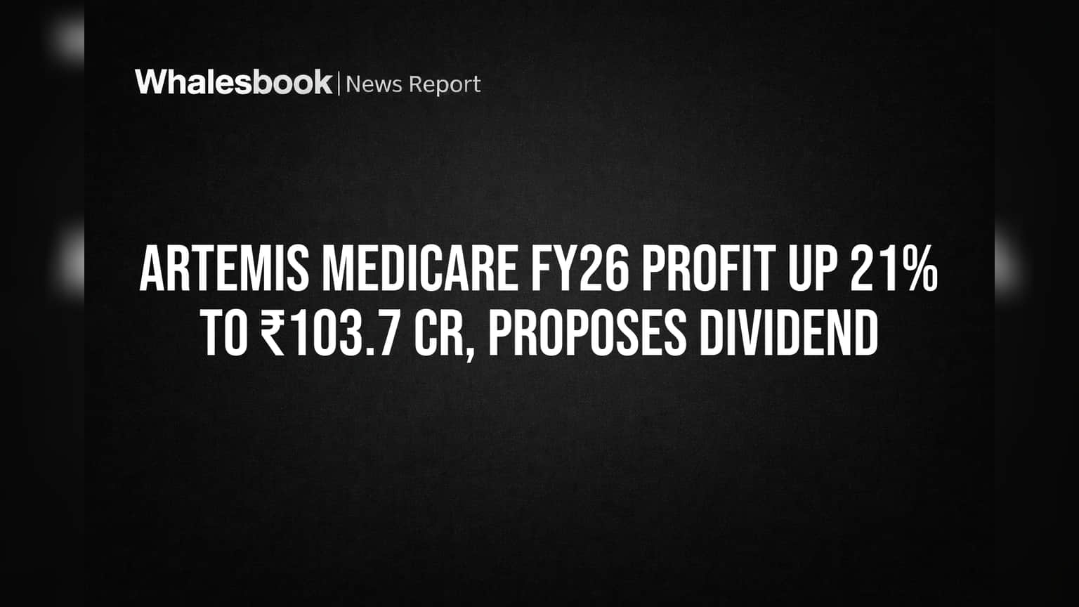 Artemis Medicare Share: முதலீட்டாளர்களுக்கு கொண்டாட்டம்! லாபம் **21%** உயர்வு, டிவிடெண்ட் அறிவிப்பு!