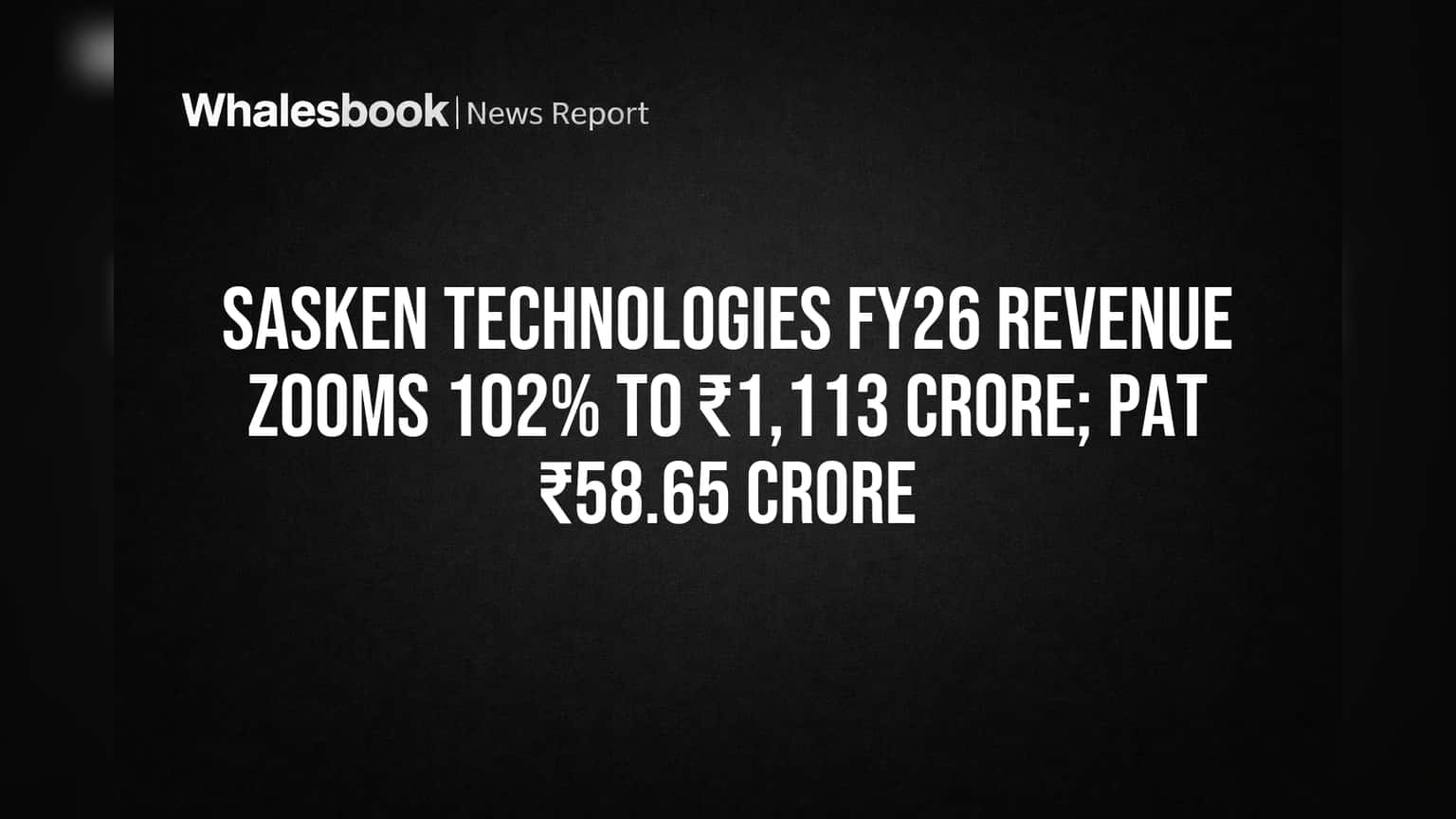 Sasken Technologies FY26: રેવન્યુ ₹1,113 કરોડને પાર, શેરહોલ્ડરોને ₹25નું ડિવિડન્ડ!