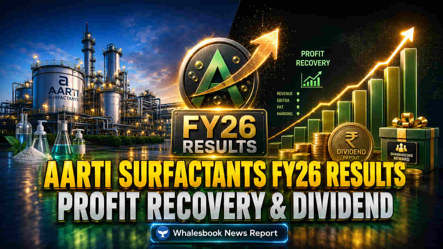 Aarti Surfactants: FY26-ல் ₹12.68 கோடி லாபம்! பங்குதாரர்களுக்கு ₹1 டிவிடெண்ட் அறிவிப்பு!