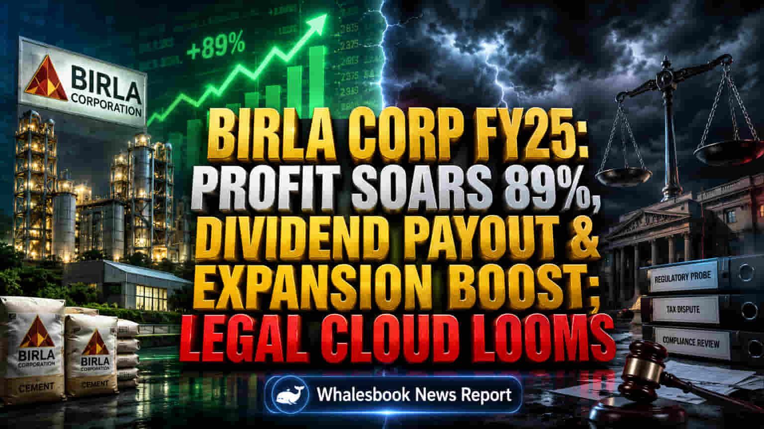 Birla Corp Share Price: லாபம் **89%** உச்சம்! முதலீட்டாளர்களுக்கு டிவிடெண்ட் அறிவிப்பு! ஆனால் சட்ட சிக்கல்களும் உண்டு!