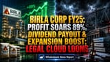 Birla Corp Share Price: லாபம் **89%** உச்சம்! முதலீட்டாளர்களுக்கு டிவிடெண்ட் அறிவிப்பு! ஆனால் சட்ட சிக்கல்களும் உண்டு!