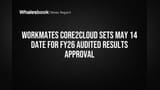 Workmates Core2Cloud Share Price: FY26 நிதிநிலை முடிவுகள் மே 14-ல் அறிவிப்பு! முதலீட்டாளர்கள் எதிர்பார்ப்பு.