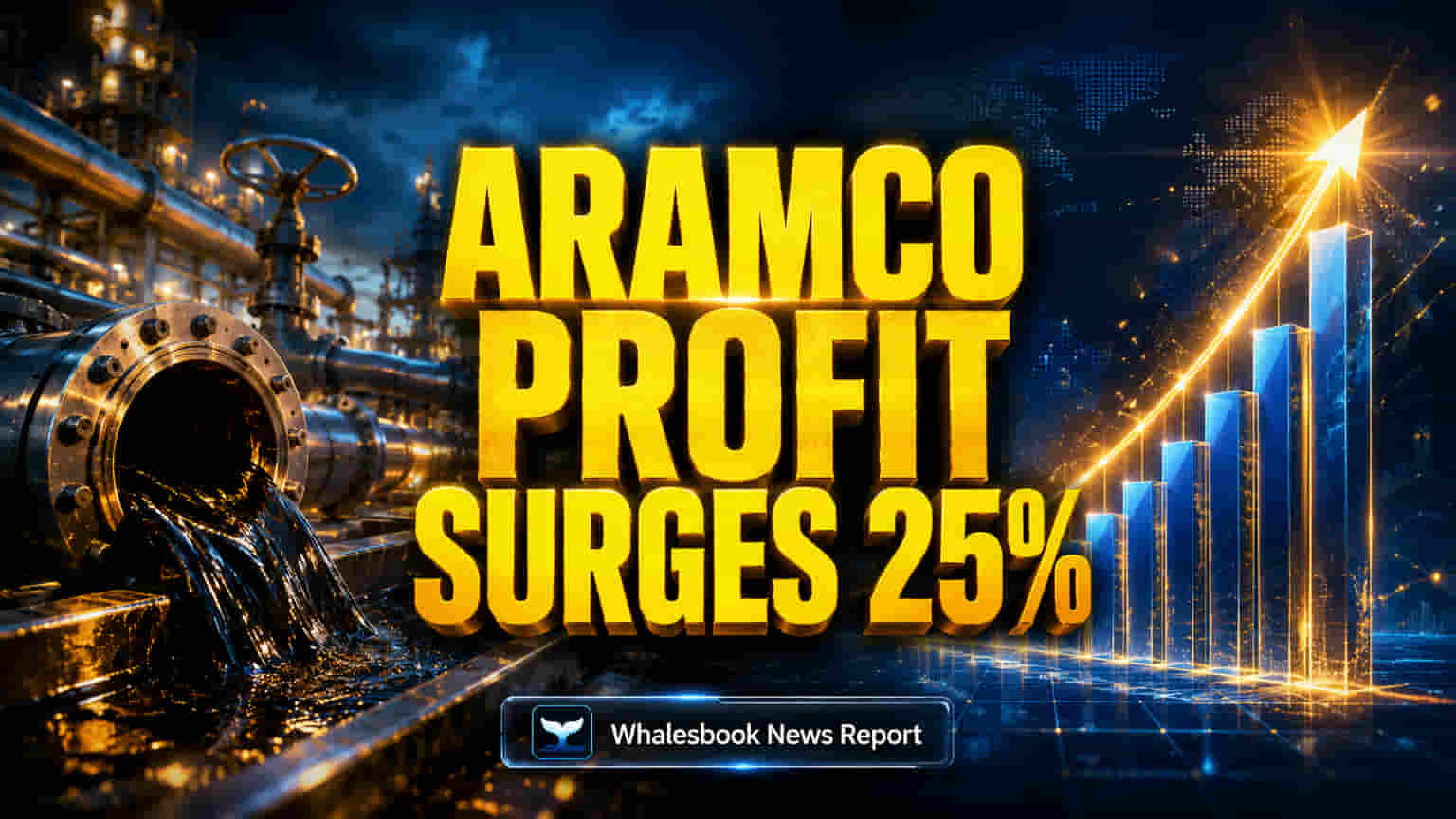 Saudi Aramco का मुनाफा **25%** चमका! $32.5 अरब डॉलर का रिकॉर्ड प्रॉफिट, जानें वजह