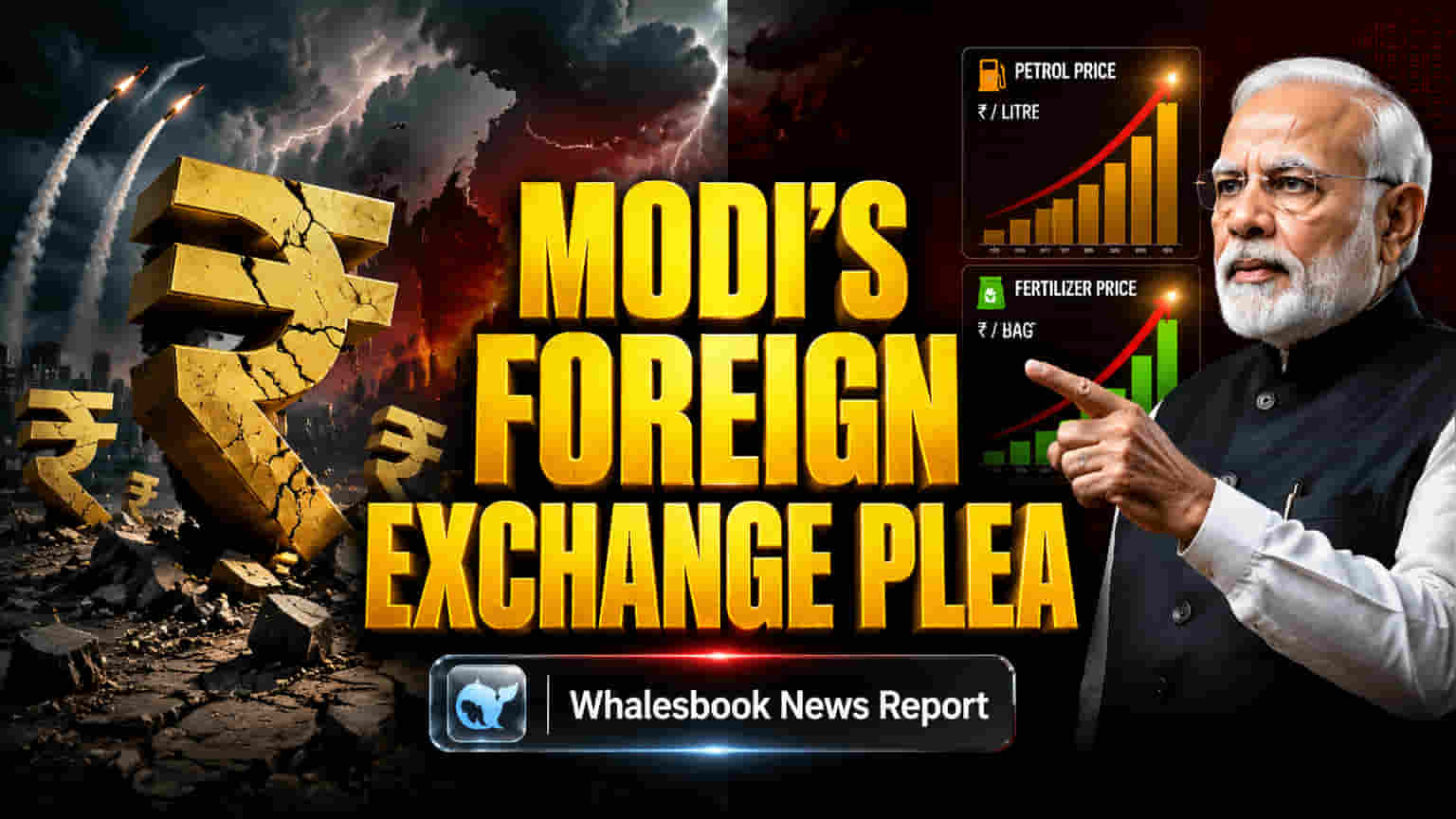 Modi Asks Indians to Save Fuel, Protect Forex as Wars Drive Up Costs