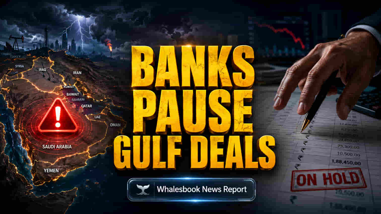 Indian Banks Halt New Gulf Loans as Iran Crisis Sparks Risk Review