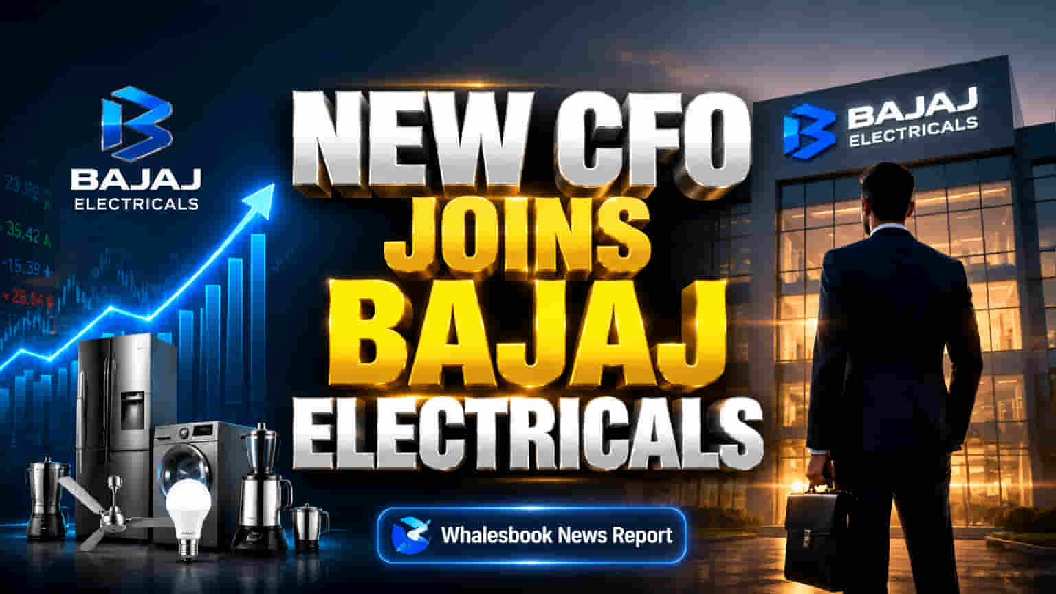 Bajaj Electricals: புதிய CFO நியமனம்! அனுபவம் வாய்ந்த அஸ்வின் ஆனந்த் வருகை – முதலீட்டாளர்கள் கவனம்!