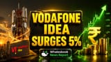 Vodafone Idea Jumps 5% to 3-Month High on Dues Relief, Funding Talks