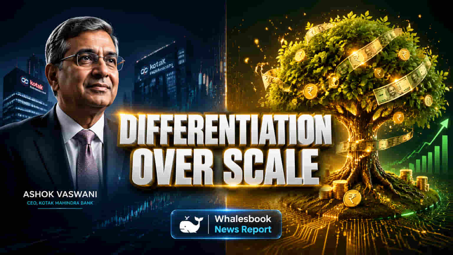 Kotak Mahindra Bank: CEO Ashok Vaswani નો નવો મંત્ર - સ્કેલ નહીં, ક્લાયન્ટ વેલ્યુ પર ફોકસ!