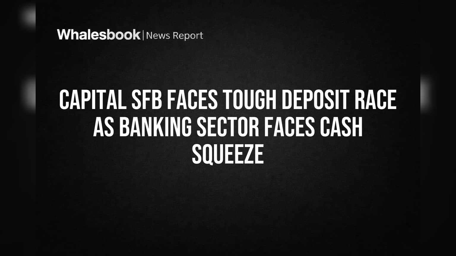 Capital SFB: पैसों की भारी किल्लत! जमाना मुश्किल, पर बैंक की ग्रोथ शानदार