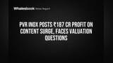PVR INOX Posts ₹187 Cr Profit on Content Surge, Faces Valuation Questions