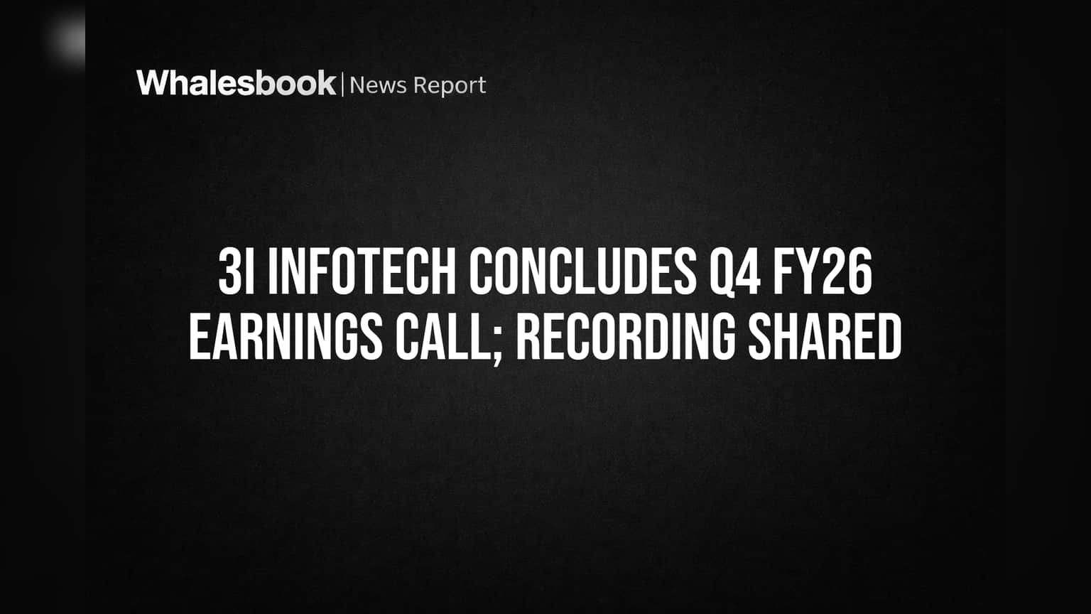 3i Infotech Share Price: Q4 முடிவுகள் அறிவிப்பு! லாபம் ₹19.8 கோடி - வருவாய் ₹125.1 கோடி