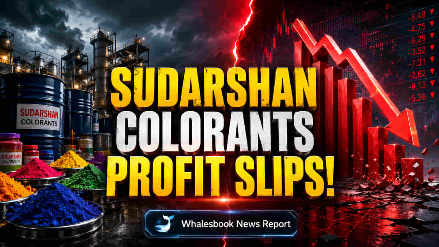 Sudarshan Colorants Sees FY26 Profit Drop 13% to ₹44.5 Cr Amid Revenue Fall