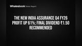 New India Assurance Profit Jumps 61% in Q4, Recommends ₹1.50 Dividend