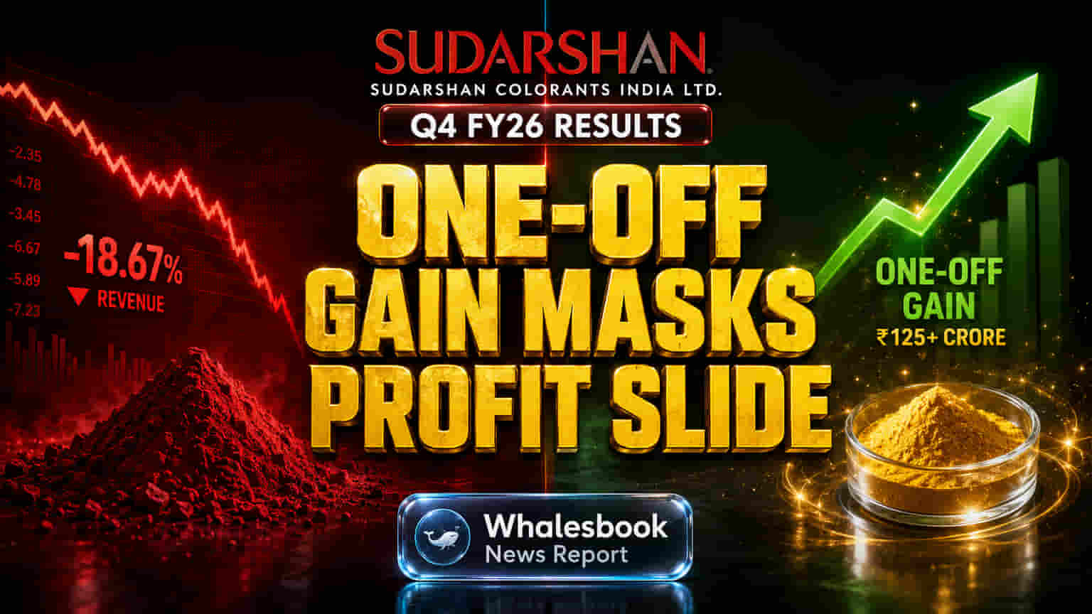 Sudarshan Colorants Q4 FY26 Profit ₹13.15 Cr on Exceptional Gain; Revenue Down 4.31%