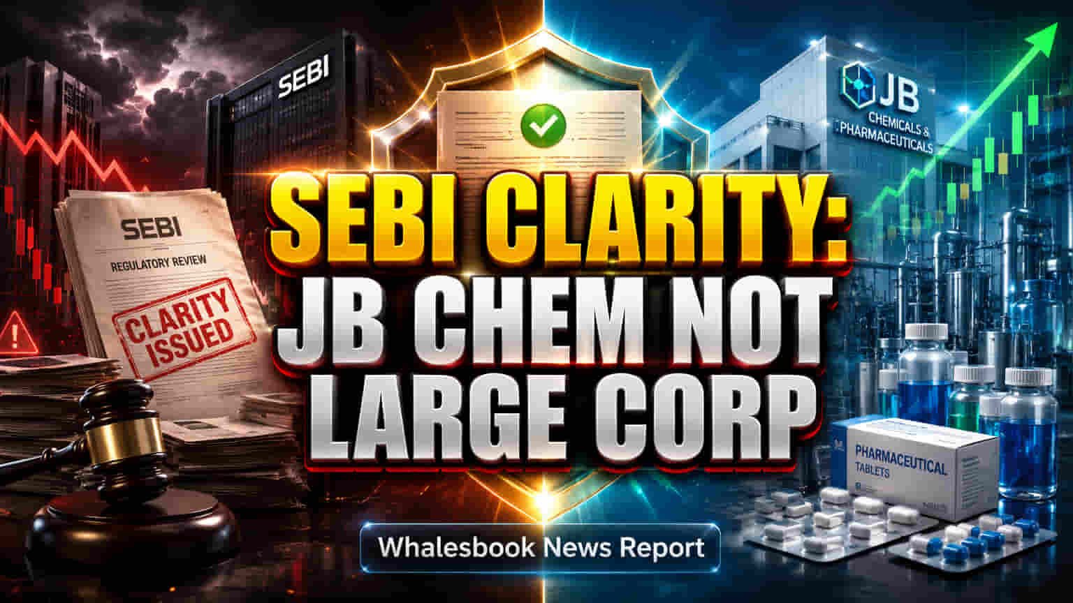 JB Chemicals Clarifies: Not a SEBI 'Large Corporate' for Debt Raising