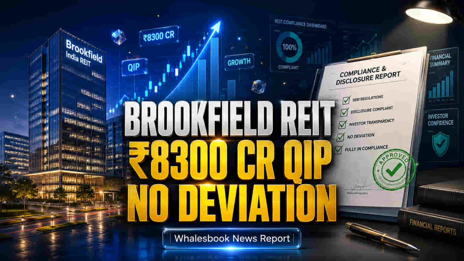 Brookfield India REIT Confirms ₹8300 Cr Capital Used As Planned