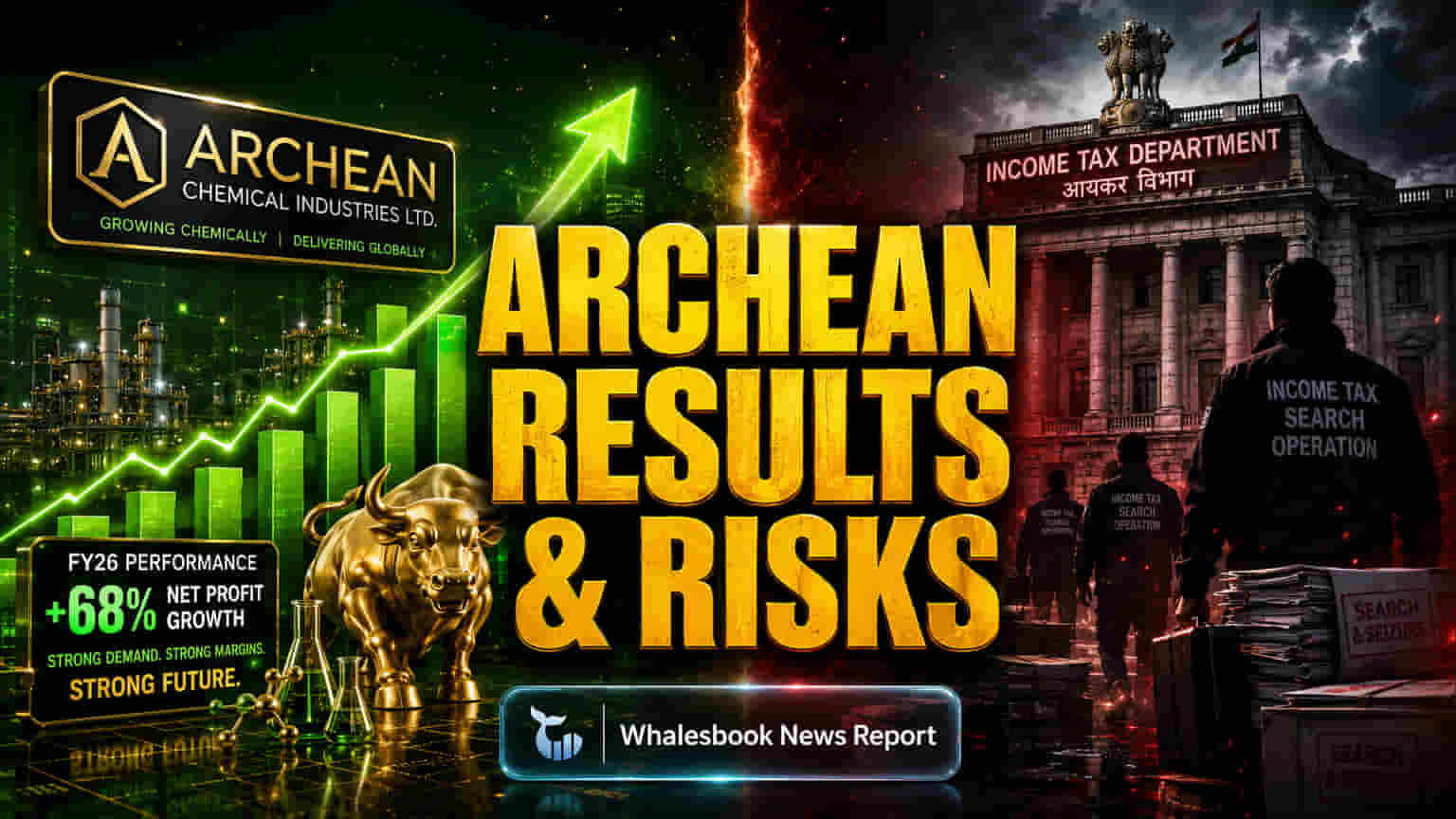 Archean Chemical FY26 Profit ₹162 Cr; Dividend Proposed Amid IT Search