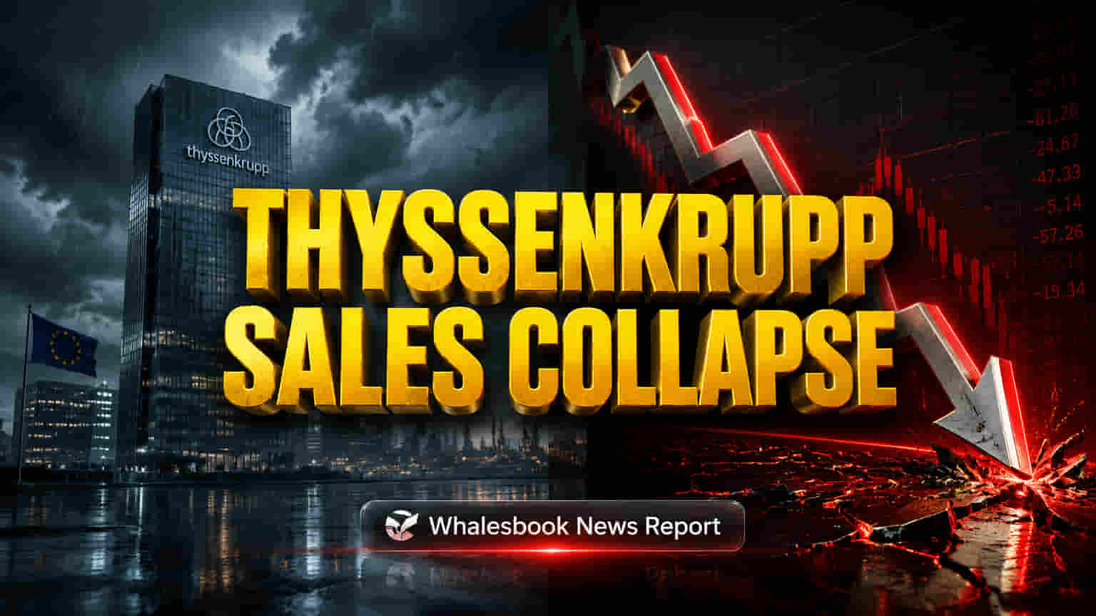 Thyssenkrupp Cuts Sales Outlook on Weak Europe Demand, Deal Collapse